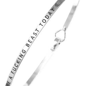 Be A Fxxking Beast Today Bracelet